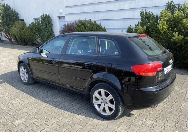 Audi A3 cena 21900 przebieg: 126000, rok produkcji 2008 z Łask małe 326